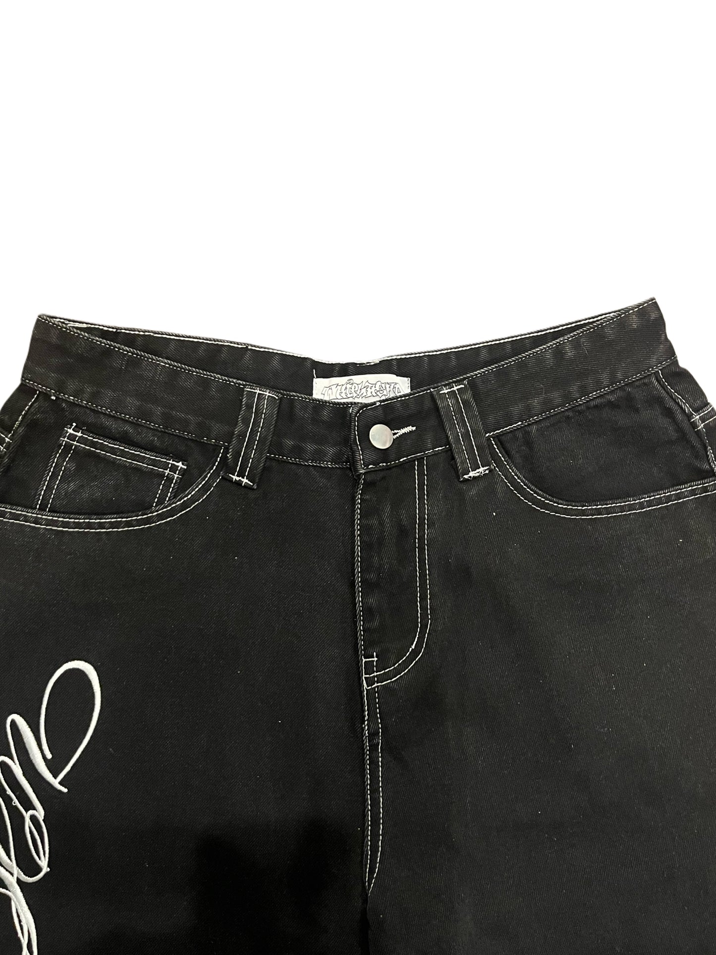 $33 BLACK BAGGY JEANS