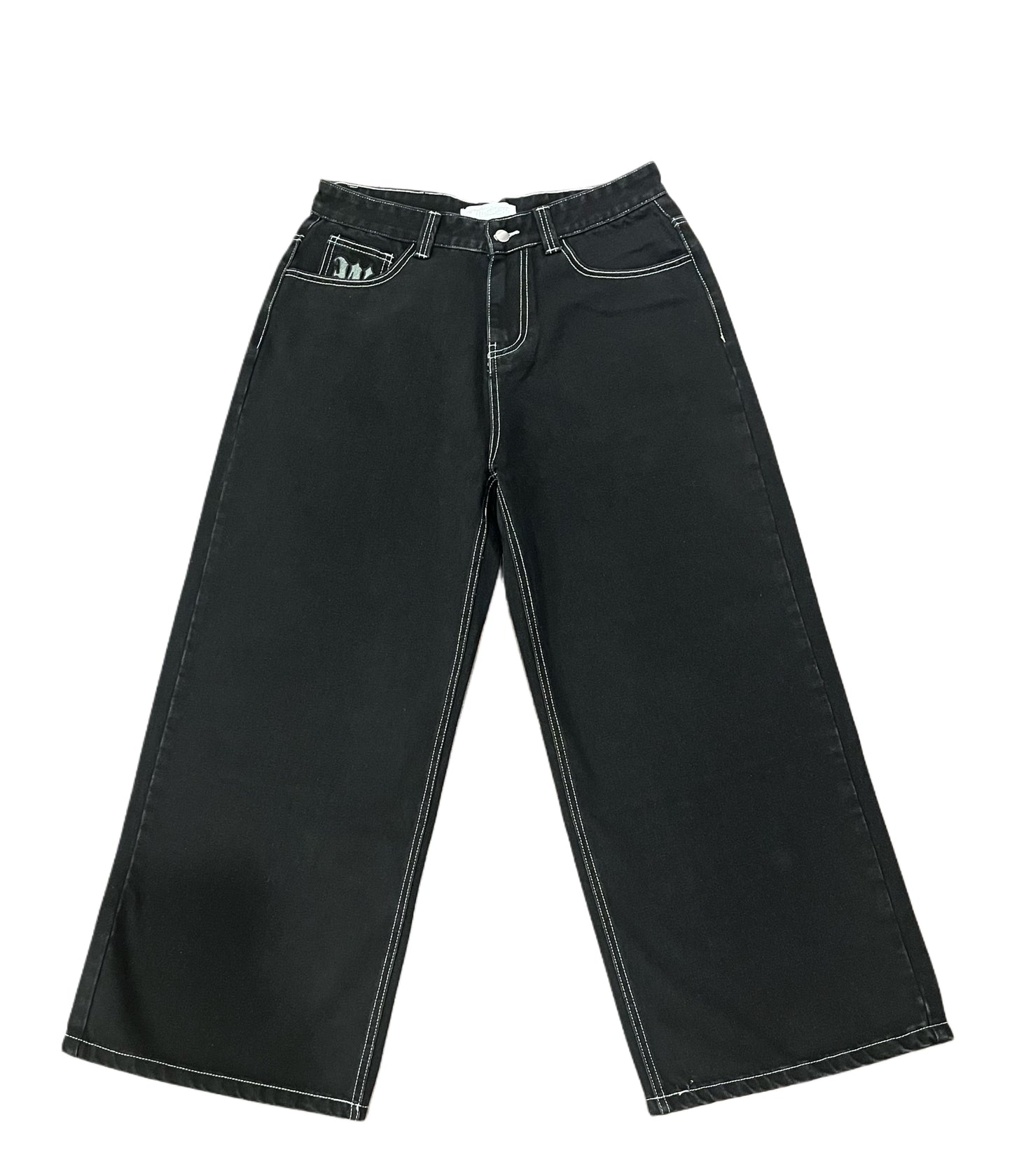 $33 BLACK BAGGY JEANS STYLE #2