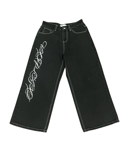 $33 BLACK BAGGY JEANS